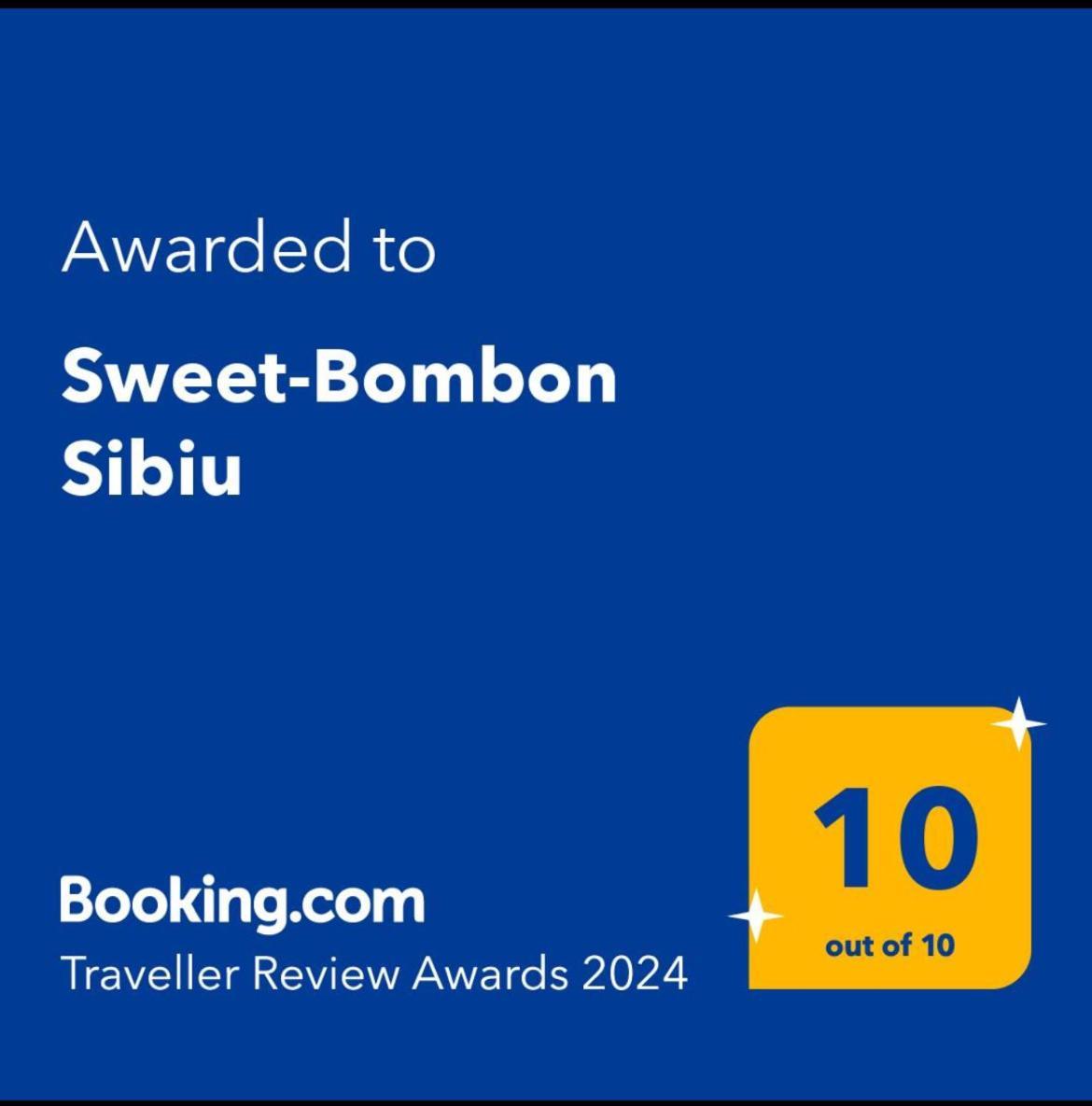 Sweet-Bombon Sibiu Leilighet Eksteriør bilde